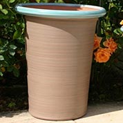 Pea de Cermica Baobab  Seixo Azul